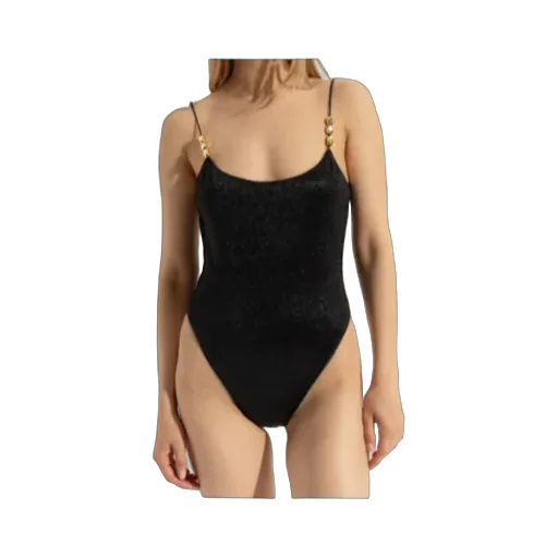 Glitter-Detailing Swimsuit