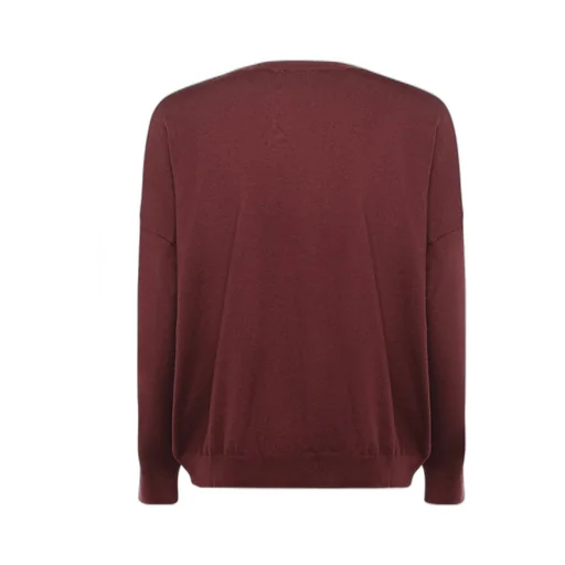 V-Neck Ribbed Knitwear