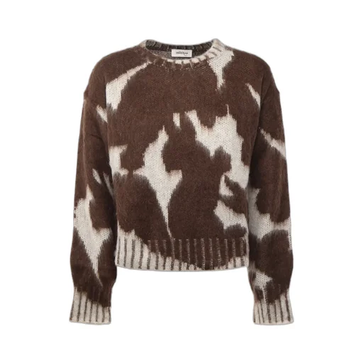 Patterned Crew Neck Knitwear