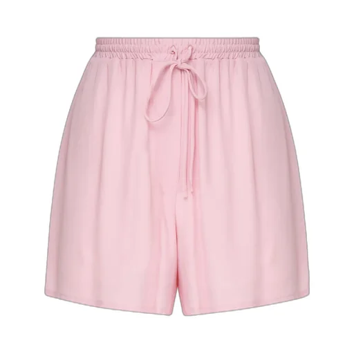 Elastic Waist Drawstring Shorts