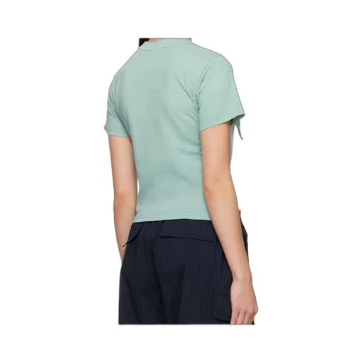 Distressed Fitted T-Shirt