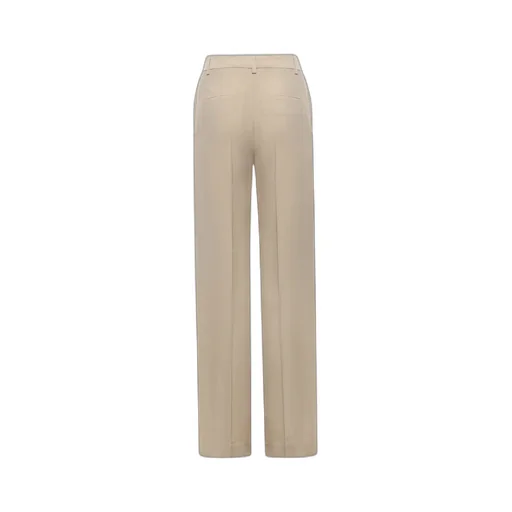High-Waist Straight-Leg Pants