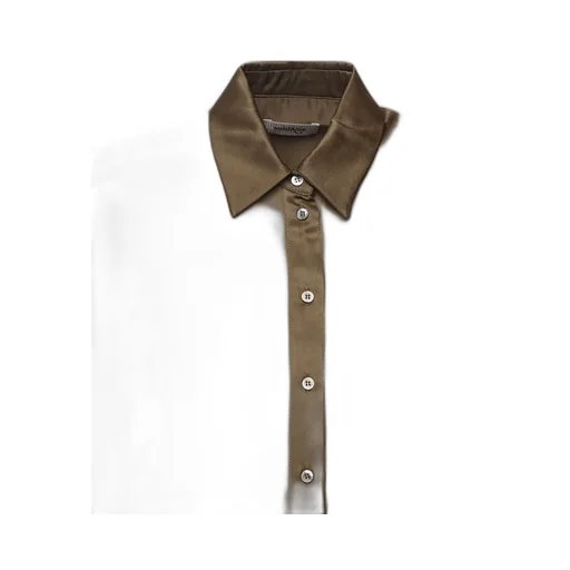 Buttoned Long-Sleeve Top