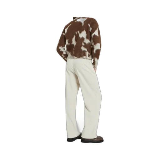 Patterned Crew Neck Knitwear