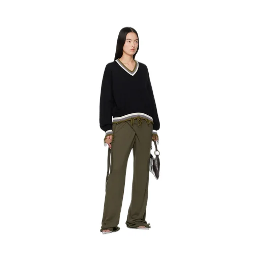 Organic Cotton V-Neck Sweater