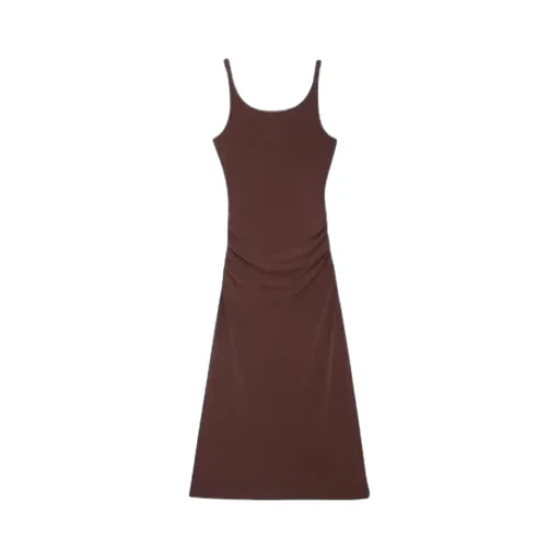 Ruched Midi Dress