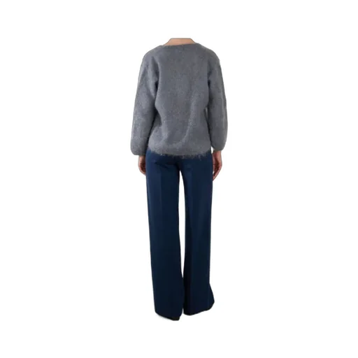 V-Neck Mohair Knitwear