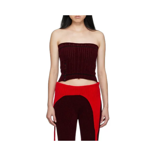 Logo Tube Top Vest