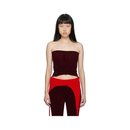 Logo Tube Top Vest