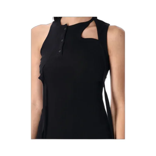 Tank Mini Dress With Cutout