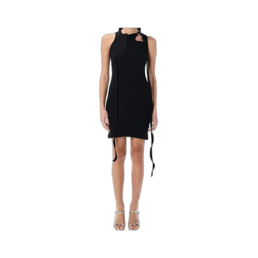 Tank Mini Dress With Cutout
