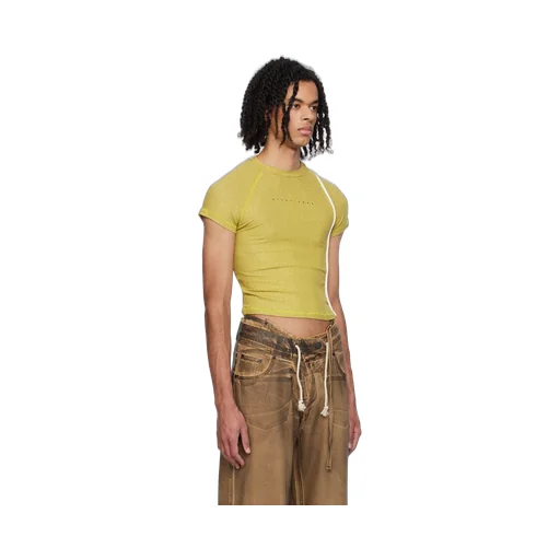 Logo-Printed Lurex-Detailed Ribbed-Knit Top