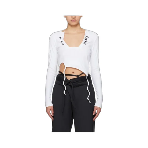 Asymmetrical Long-Sleeved T-Shirt