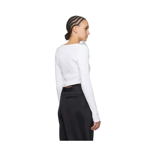 Asymmetrical Long-Sleeved T-Shirt