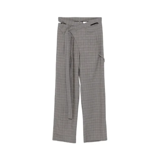 Checked Trousers