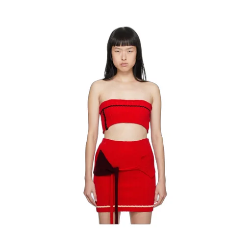 Logo Tube Top Vest