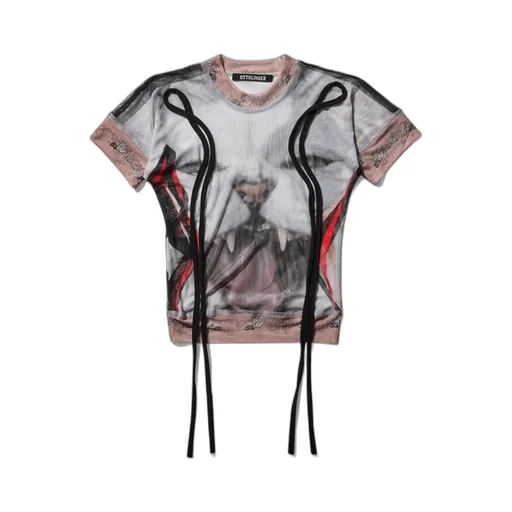 Mesh Graphic T-Shirt