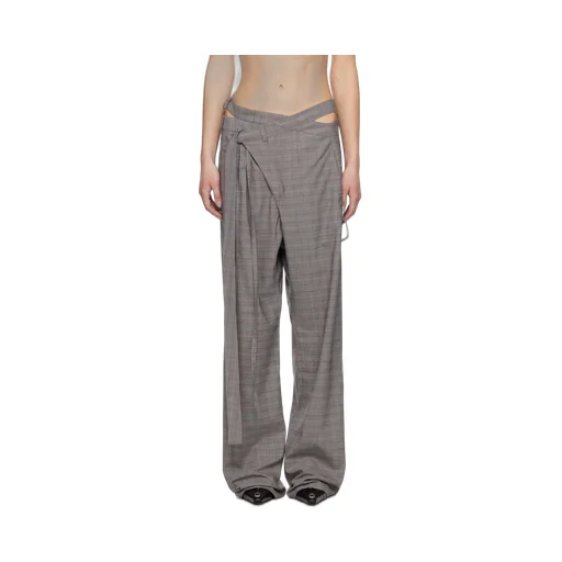 Checked Trousers