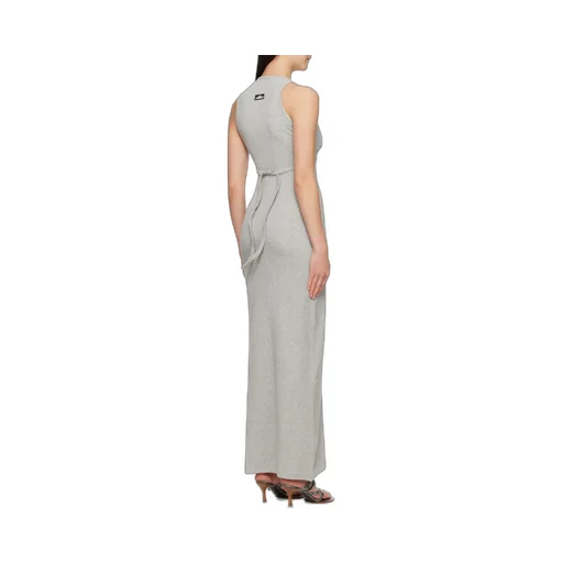 Sleeveless Asymmetric Maxi Dress