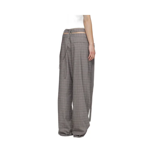 Checked Trousers