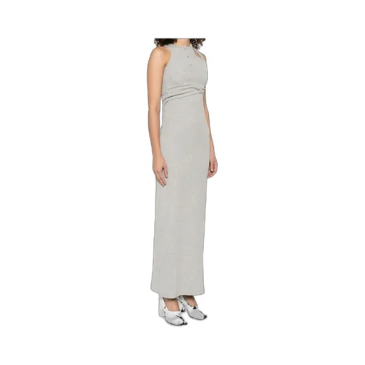 Sleeveless Asymmetric Maxi Dress