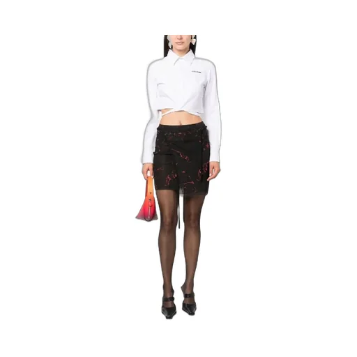 Long Sleeve Cropped Shirt