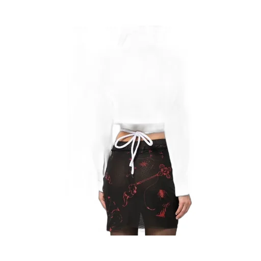 Long Sleeve Cropped Shirt