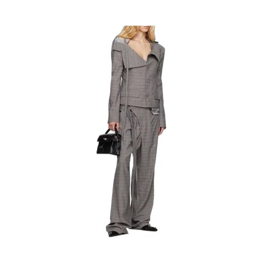 Checked Trousers