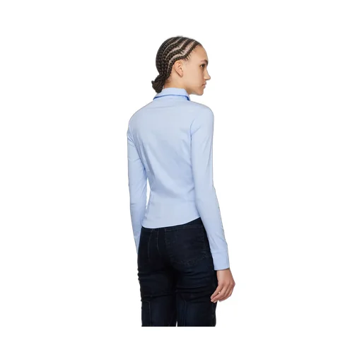 Logo-Embellished Asymmetric Shirt