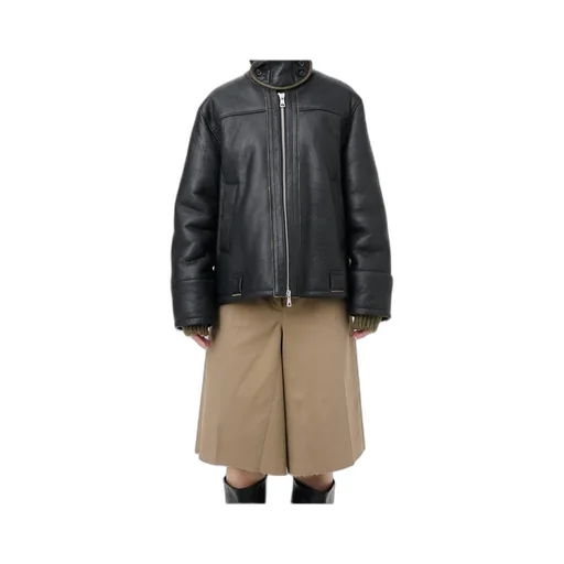 Hooded Shearling Jacket