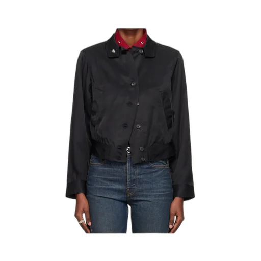 Twill Cropped Jacket
