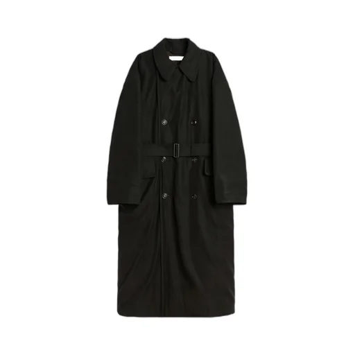 Belted Double-Breasted Coat