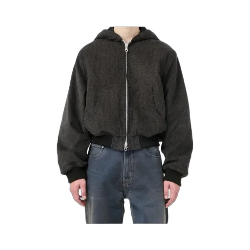 Long-Sleeved Zip-Up Hoodie