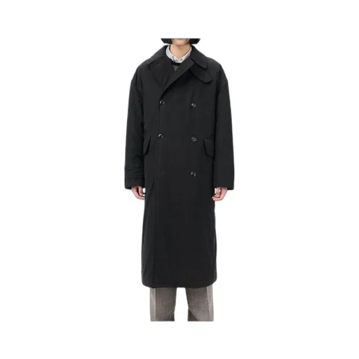 Belted Double-Breasted Coat