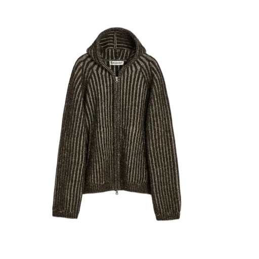 Level Hooded Cardigan