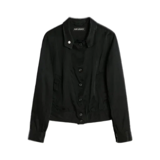 Twill Cropped Jacket