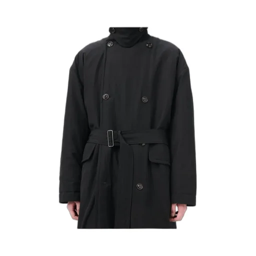 Belted Double-Breasted Coat