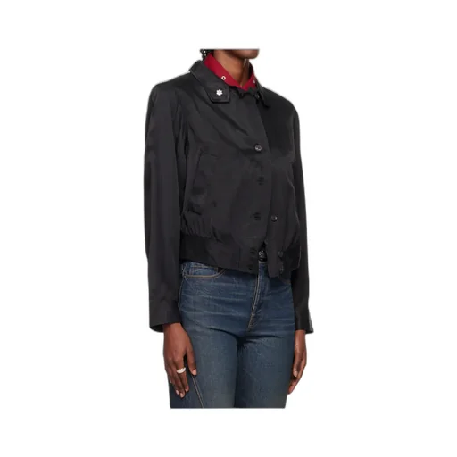 Twill Cropped Jacket