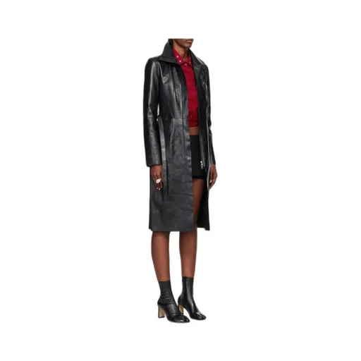 Concealed Calfskin Coat