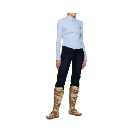 Logo-Embellished Asymmetric Shirt