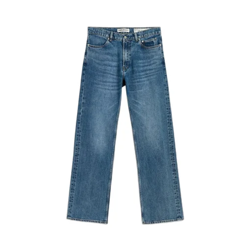 Belt Loop Denim Trousers