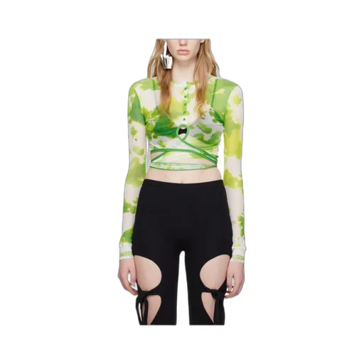 Round Collar And Long-Sleeved T-Shirt
