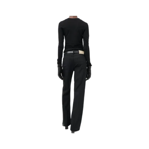 Structured Boot Cut Pants