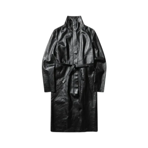 Concealed Calfskin Coat