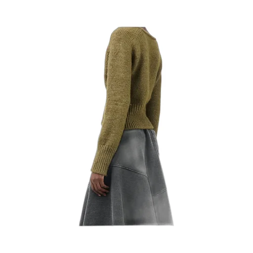 Sharp V-Neck Knitwear