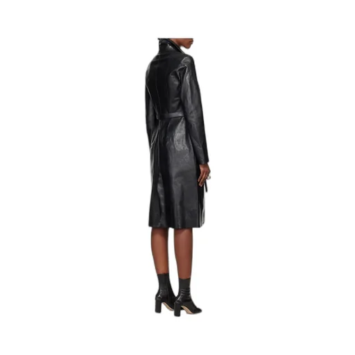 Concealed Calfskin Coat