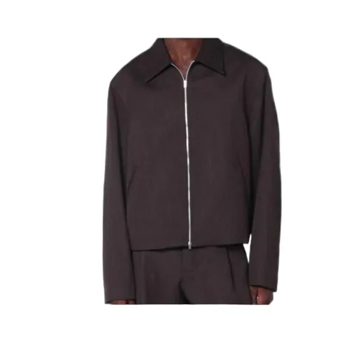 Zipped Wool Jacket