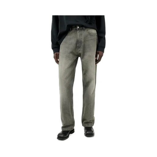 Third Cut Logo Patch Jeans