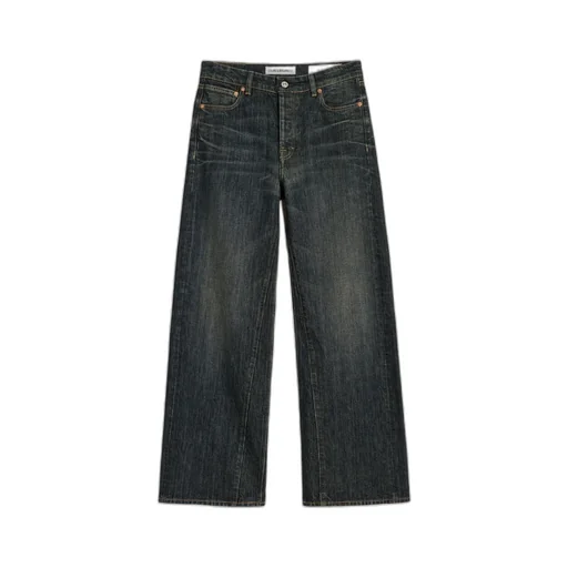 Treble Cut Wide Leg Jeans