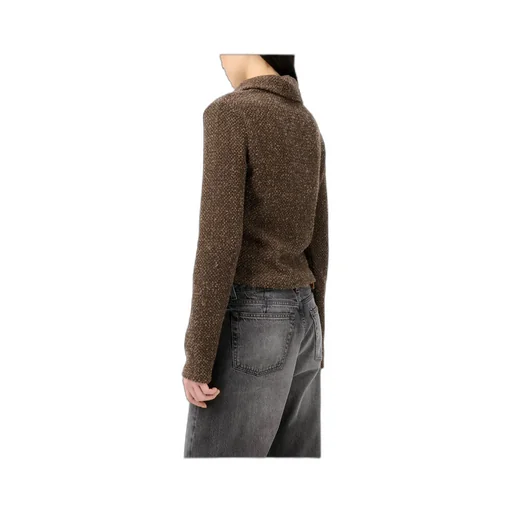 Slim Zip Long-Sleeved Cardigan